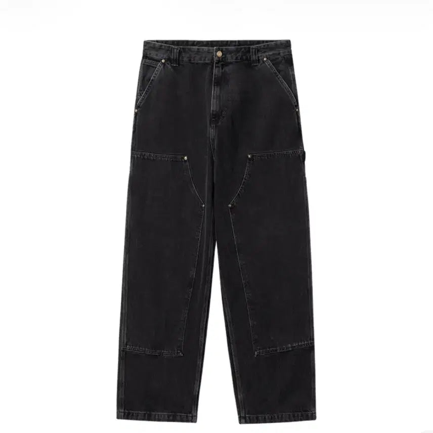 [BUNJANG] Carhartt WIP Double Knee Pants Black / [L]칼하트 wip 더블 니 팬츠 블랙