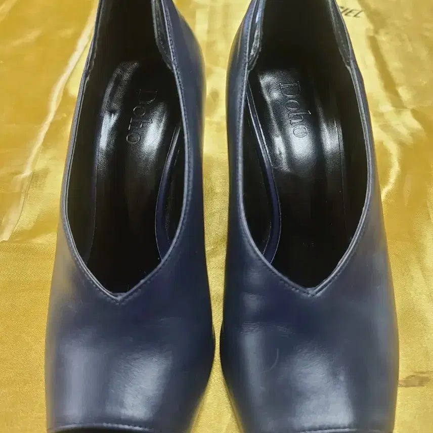 [BUNJANG] DOHO Navy Open-Toe Women&