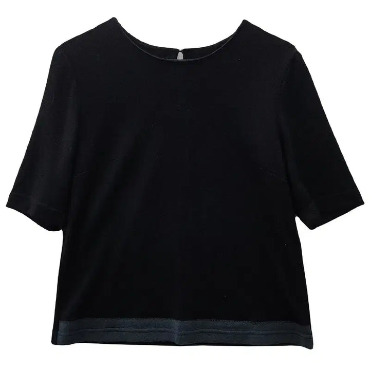 [BUNJANG] Vintage Sideline Black T-Shirt Made in Japan / 빈티지 사이드라인 블랙 반팔 티 MADE IN JAPAN