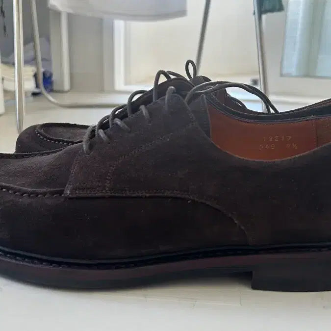 [BUNJANG] Fortuna Suede Derby Dark Brown / [Fortuna] 포르투나 스웨이드 더비 다크브라운 US 9.5