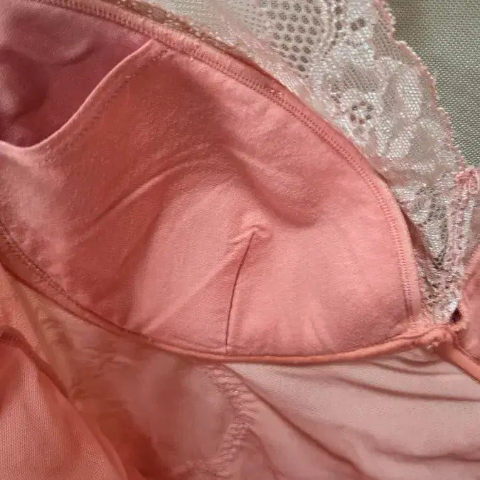 [BUNJANG] Pink Lace Bodysuit L / 바디수트 L