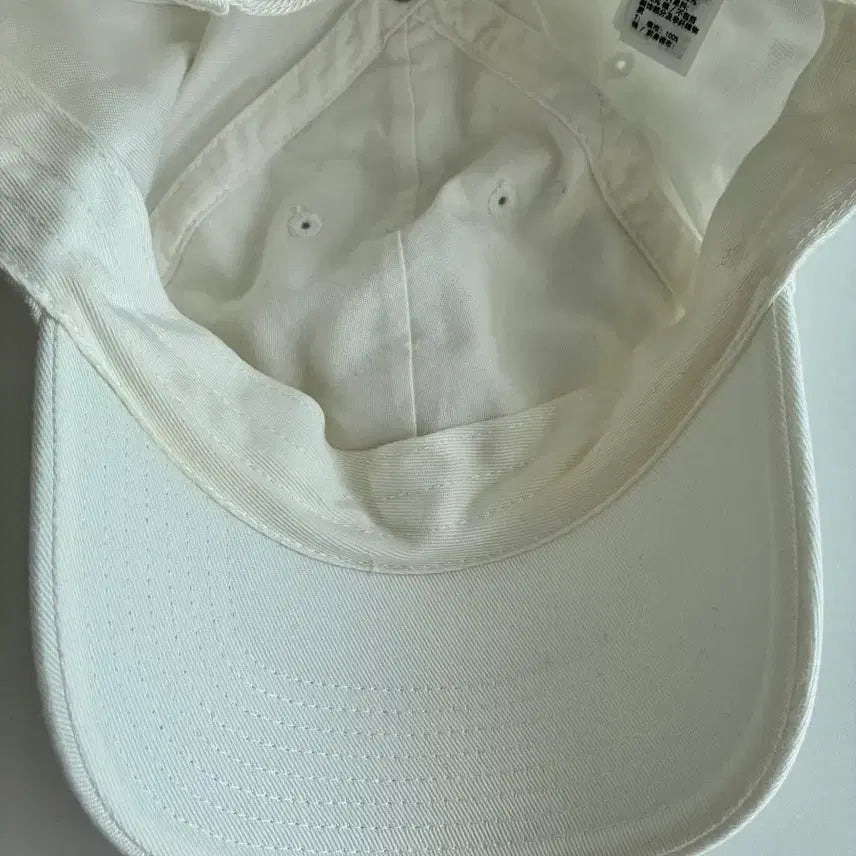 [BUNJANG] Nike Ivory Swoosh Logo Cotton Baseball Cap / M/L) 나이키 볼캡 모자 아이보리