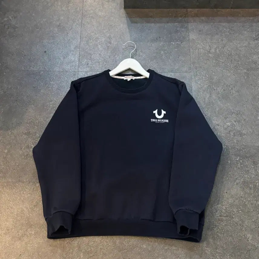 [BUNJANG] True Religion Navy Sweatshirt XL / 트루릴리젼 네이비 맨투맨 XL사이즈
