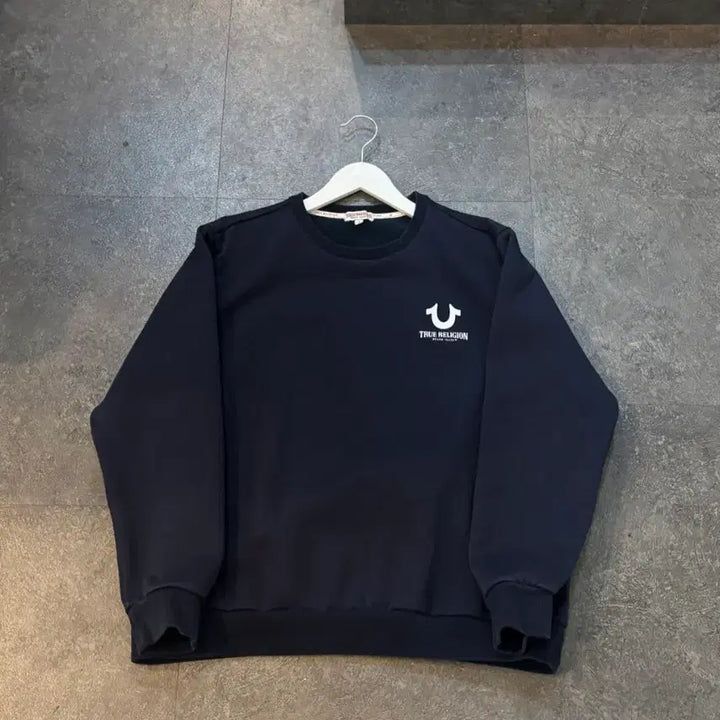 [BUNJANG] True Religion Navy Sweatshirt XL / 트루릴리젼 네이비 맨투맨 XL사이즈