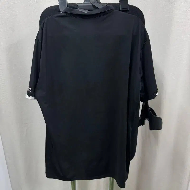 [BUNJANG] Blackcats Kara Short Sleeve T-Shirt / [정품/105] 블랙캣츠 카라 반팔티   AA