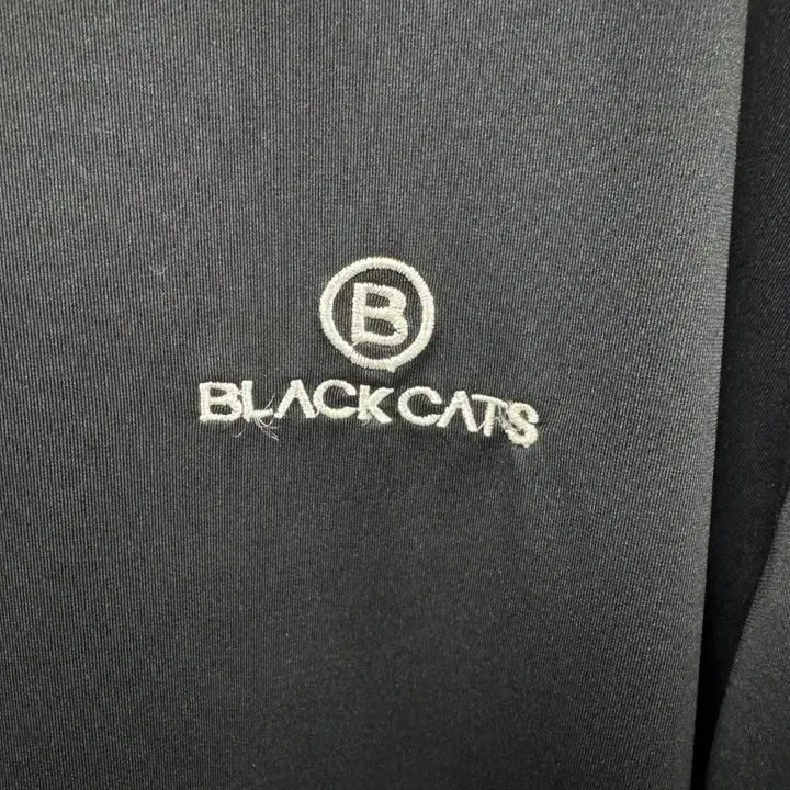 [BUNJANG] Blackcats Kara Short Sleeve T-Shirt / [정품/105] 블랙캣츠 카라 반팔티   AA