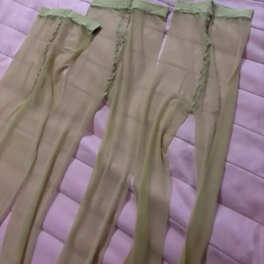 [BUNJANG] Skin-Tone Seamless Stockings / 살색스타킹