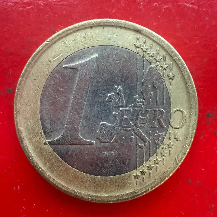 [BUNJANG] 1999 Spain 1 Euro Cent Bi-metallic Coin / (바이메탈 동전) 1999 스페인 1유로센트 동전 M2347
