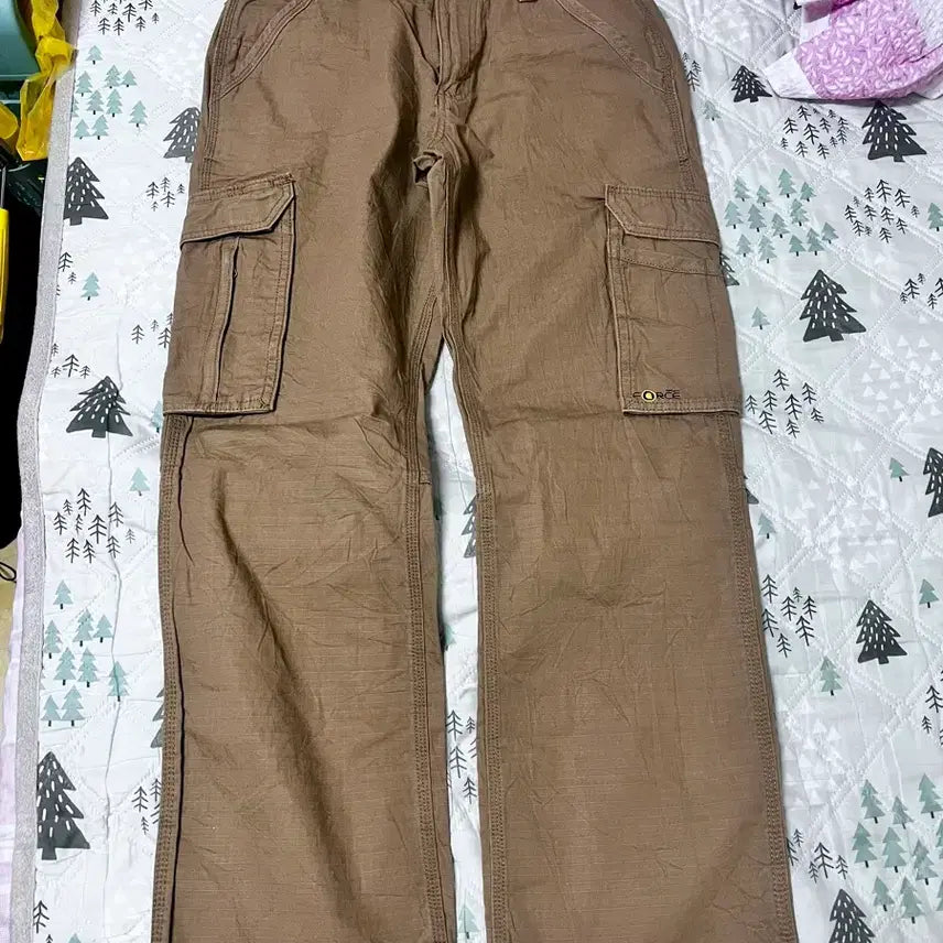 [BUNJANG] Carhartt Brown Cargo Work Pants / (32) 칼하트 브라운 카고 워크팬츠