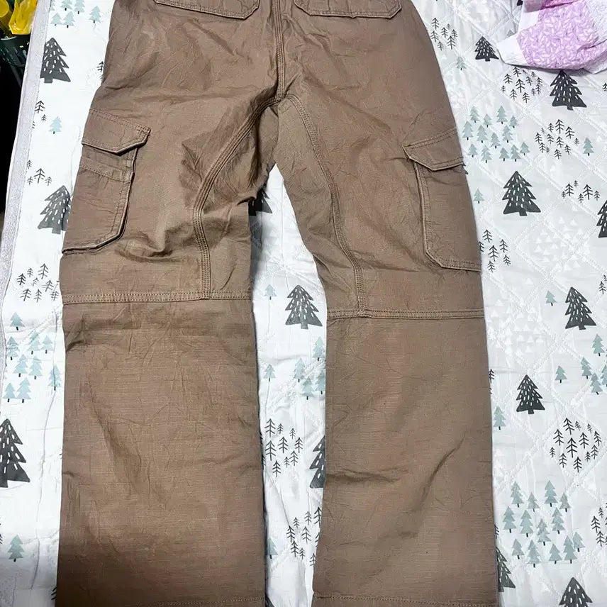 [BUNJANG] Carhartt Brown Cargo Work Pants / (32) 칼하트 브라운 카고 워크팬츠