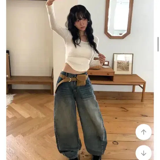 [BUNJANG] Balloon Fit Wide Pants / (배송비포함) 벌룬핏 와이드 팬츠