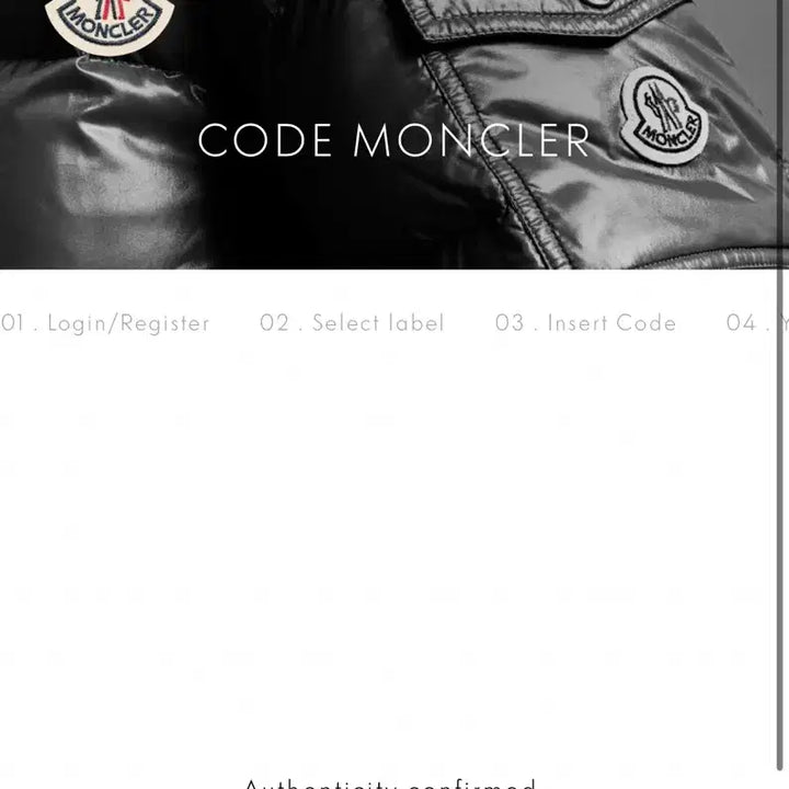 [BUNJANG] Moncler Double Logo Patch T-Shirt Black S / 몽클레어 더블 로고 패치 티셔츠 블랙 S