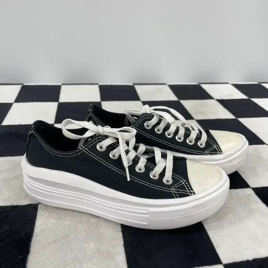 [BUNJANG] Converse Chuck Taylor All Star Move Sneakers 235mm / 508) 컨버스 척테일러 올스타 무브 스니커즈 235mm