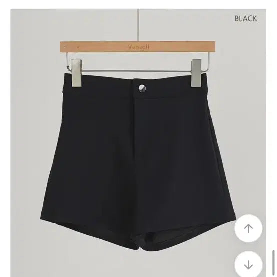 [BUNJANG] Ablley High-Waist Short Pants Black / 에이블리 하이웨스트 숏팬츠 블랙