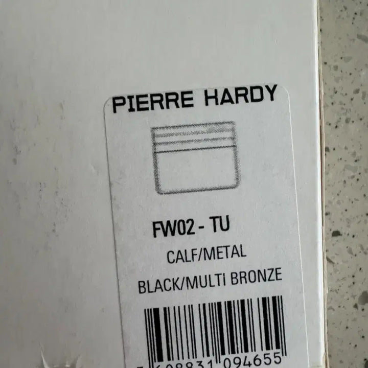 [BUNJANG] Pierre Hardy Calfskin Card Holder / 피에르하디 카프스킨 카드지갑 새제품