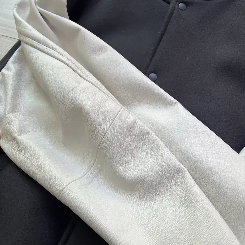 [BUNJANG] Graphtpaper Melton Stadium Jacket Size 1 / 그라프페이퍼 멜튼 스타디움 자켓