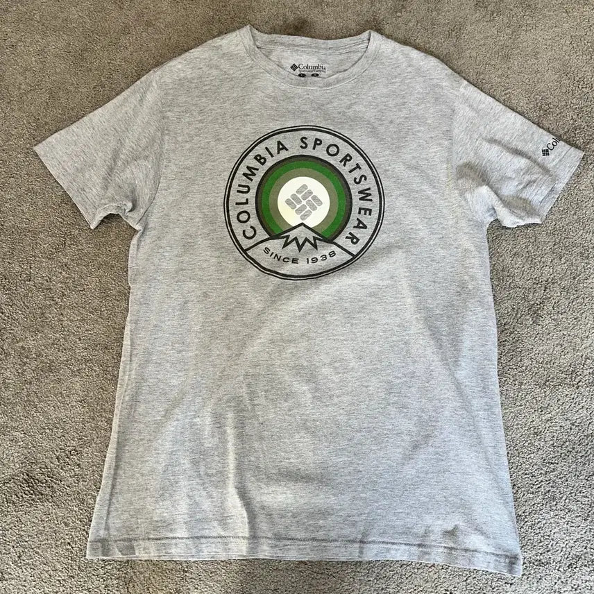 [BUNJANG] Columbia Graphic Logo Short Sleeve T-Shirt L / 컬럼비아 그래픽 로고 반팔티L