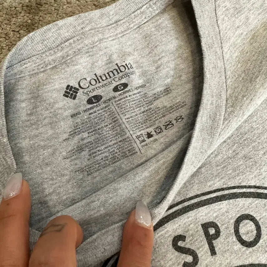 [BUNJANG] Columbia Graphic Logo Short Sleeve T-Shirt L / 컬럼비아 그래픽 로고 반팔티L