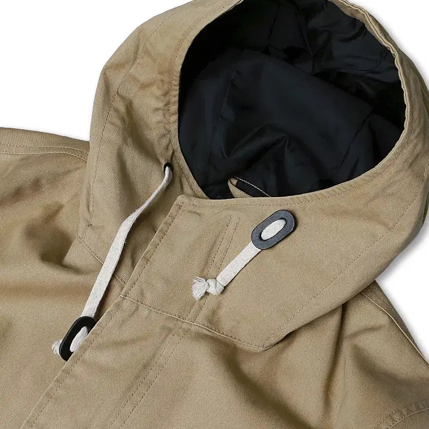 [BUNJANG] Nano Universe Beige Cotton Fish-Tail Long Jacket / 나노 유니버스 [Nano Universe] 베이지 코튼 피쉬테일 롱자켓