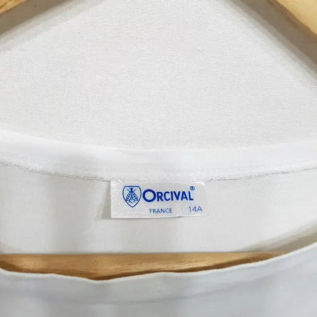 [BUNJANG] Orcival Cotton T-Shirt Size S / ORCIVAL 오르치발 티셔츠
