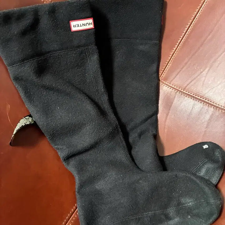 [BUNJANG] Hunter Long Boots Socks Black / 헌터 롱 부츠 삭스 블랙