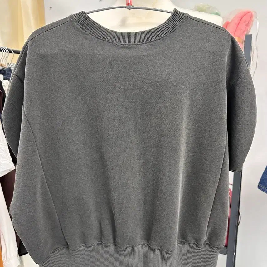 [BUNJANG] Gray Vintage Printing Sweatshirt / 그레이 빈티지 프린팅 맨투맨