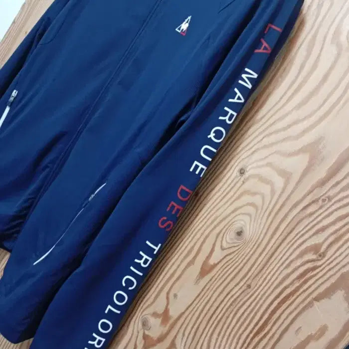 [BUNJANG] Le Coq Sportif Navy Zip-Up Jacket / 르꼬끄 네이비 집업 쟈켓
