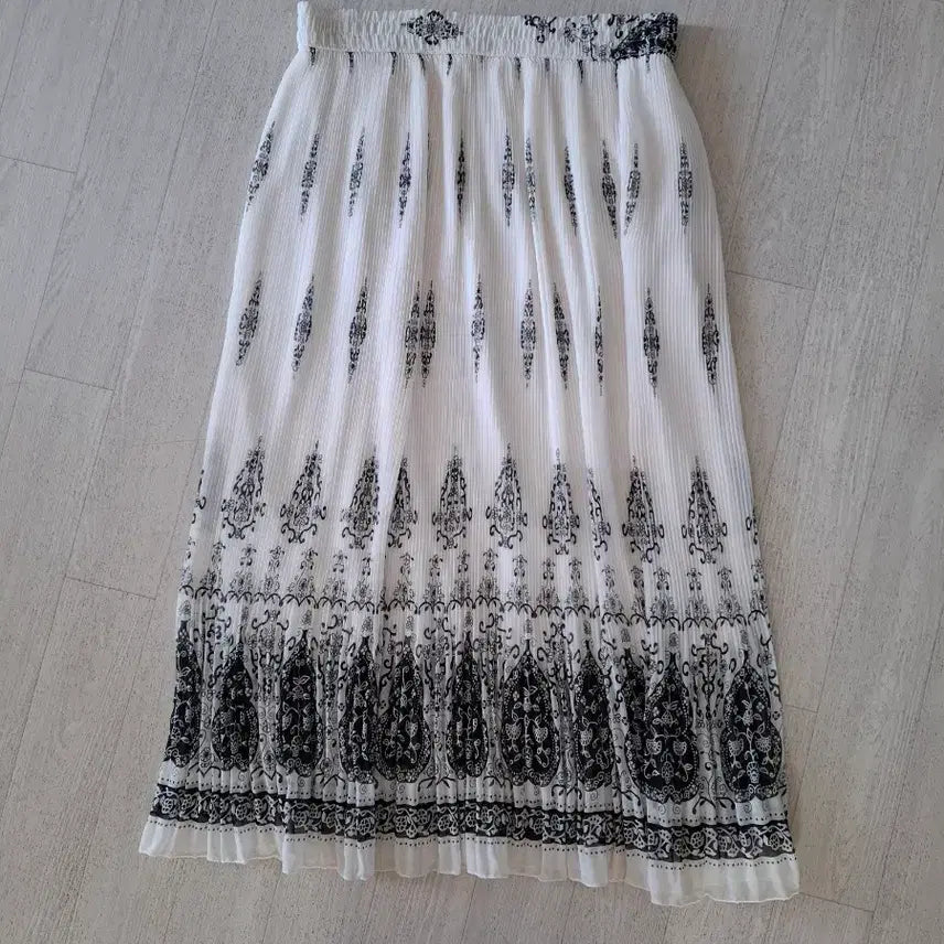 [BUNJANG] Pleated Long Skirt / 플리츠 주름 롱 스커트