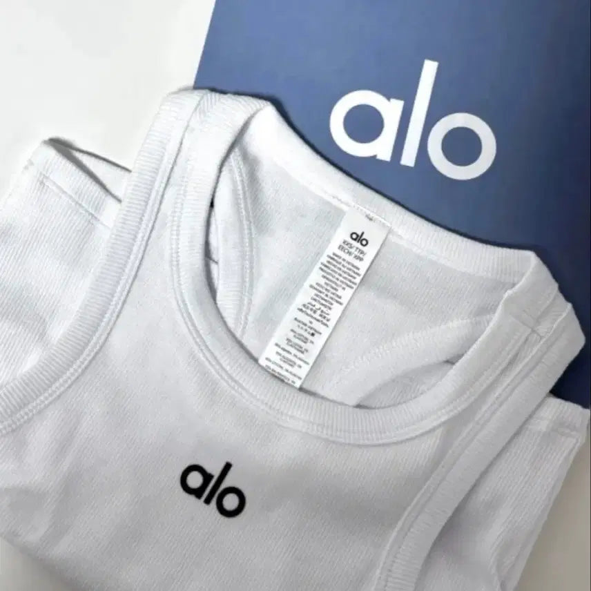 [BUNJANG] Alo Cropped Tank Top (XXS) / 알로 크롭나시 새상품