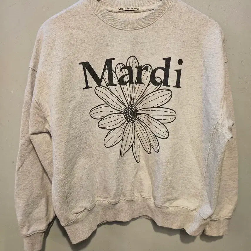 [BUNJANG] Mardi Mercredi Genuine Sweatshirt / 마르디메크르디 정품 맨투맨