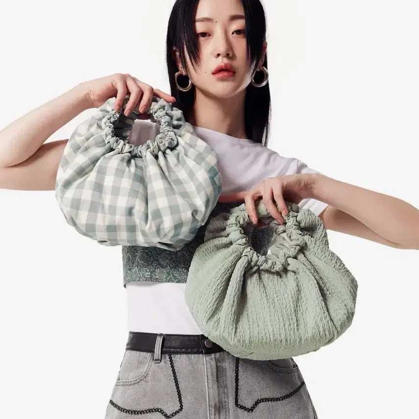 [BUNJANG] 5252 by OIOI Mini Shirring Bag / 오아이오아이컬렉션 미니 셔링백