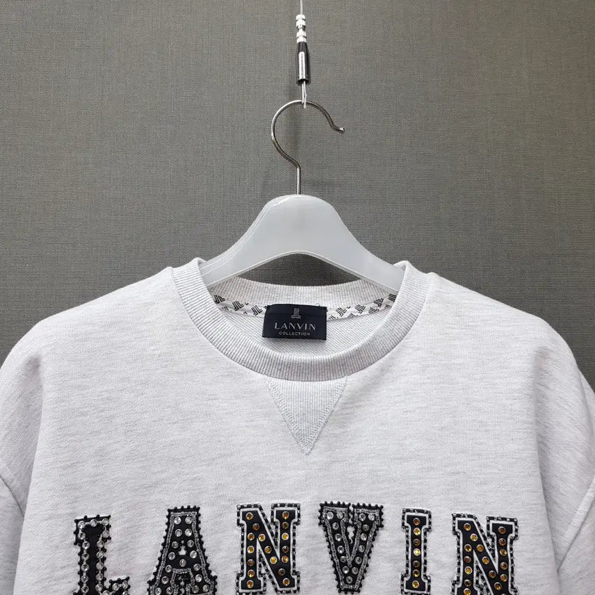 [SOLD OUT] 한섬 랑방 2022 로고 반팔 크롭 티셔츠 S사이즈