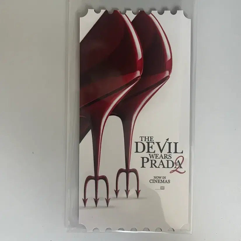 [BUNJANG] The Devil Wears Prada Original Ticket / 악마는 프라다를 입는다 오리지널티켓