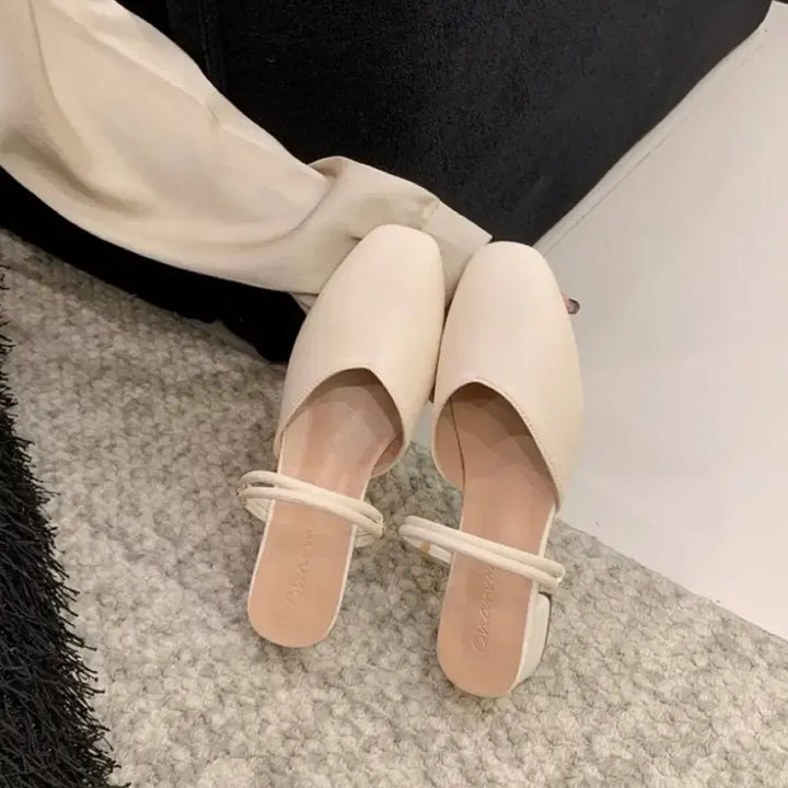 [BUNJANG] Mule Loafer 3.5cm Beige Size 250 / 뮬 블로퍼 3.5cm 250