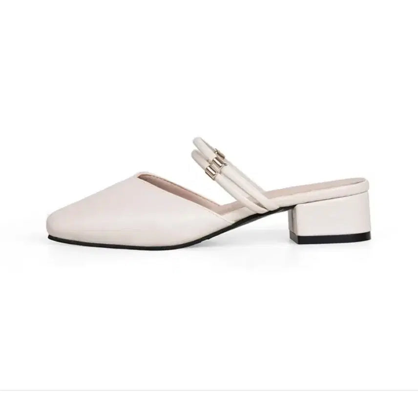 [BUNJANG] Mule Loafer 3.5cm Beige Size 250 / 뮬 블로퍼 3.5cm 250