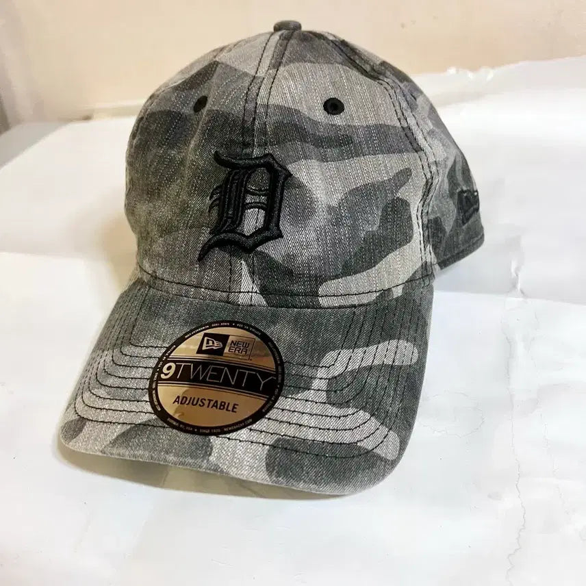 [BUNJANG] New Era Detroit Tigers Camo Military Cap OS / 뉴에라 디트로이트 타이거즈 카모 밀리터리 캡