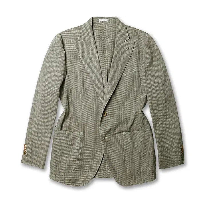 [BUNJANG] Boglioli Unique Pattern Unconstructed Wool Blend Blazer / 볼리올리 [Boglioli] 유니크 패턴 이태리 밀라노 파시니 자켓