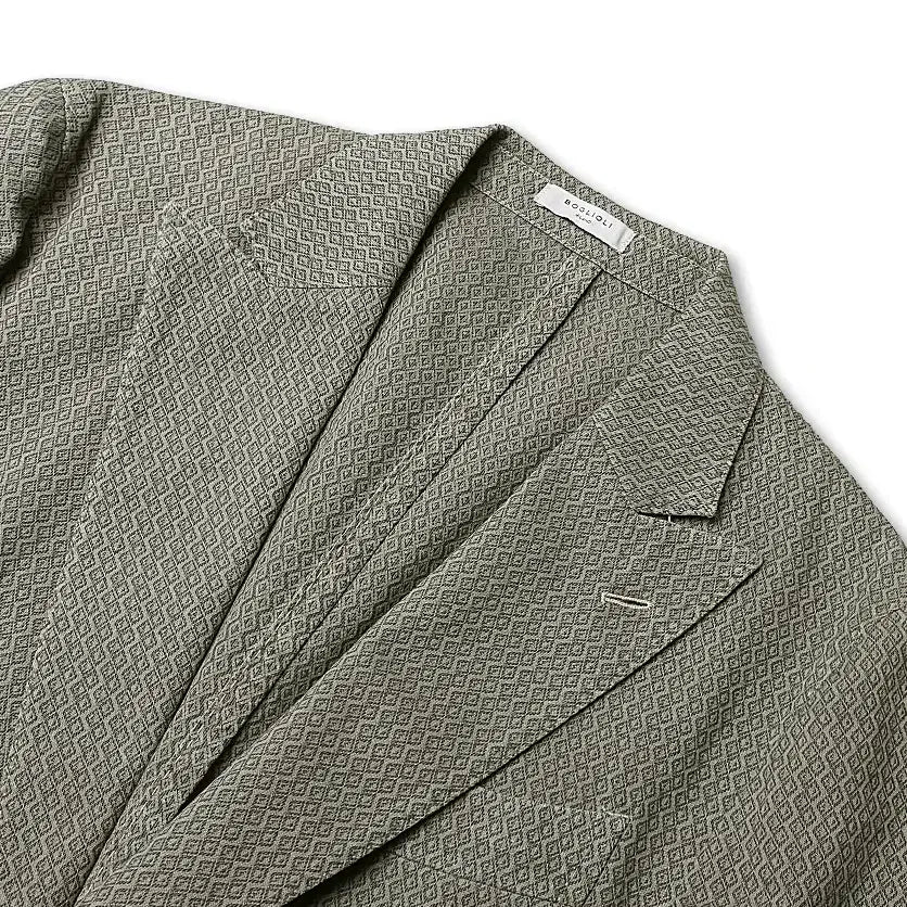 [BUNJANG] Boglioli Unique Pattern Unconstructed Wool Blend Blazer / 볼리올리 [Boglioli] 유니크 패턴 이태리 밀라노 파시니 자켓