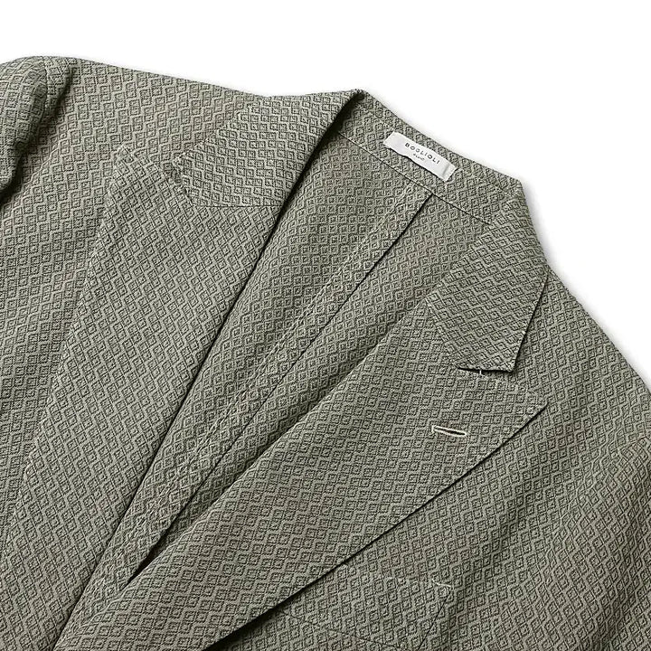 [BUNJANG] Boglioli Unique Pattern Unconstructed Wool Blend Blazer / 볼리올리 [Boglioli] 유니크 패턴 이태리 밀라노 파시니 자켓