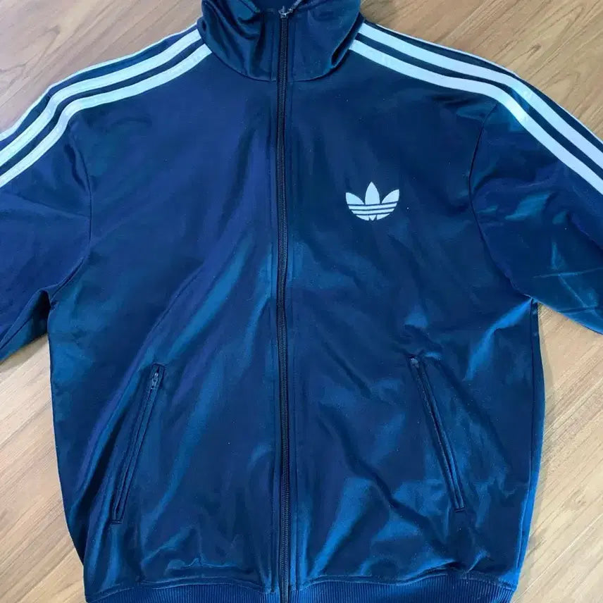 [BUNJANG] Adidas Firebird Navy Track Jacket / 아디다스 파이어버드 네이비 져지