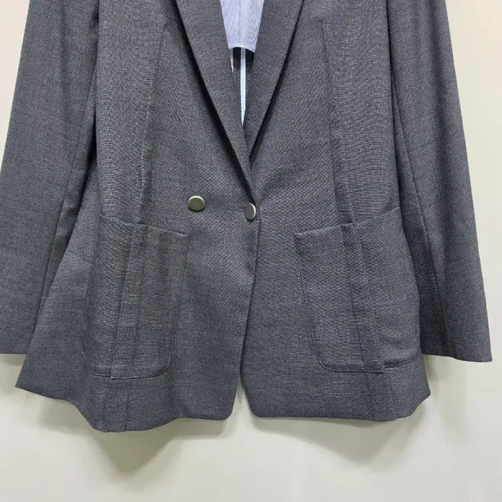[BUNJANG] SJSJ Charcoal Grey Jacket / SJ SJ 여성 차콜 그레이 자켓