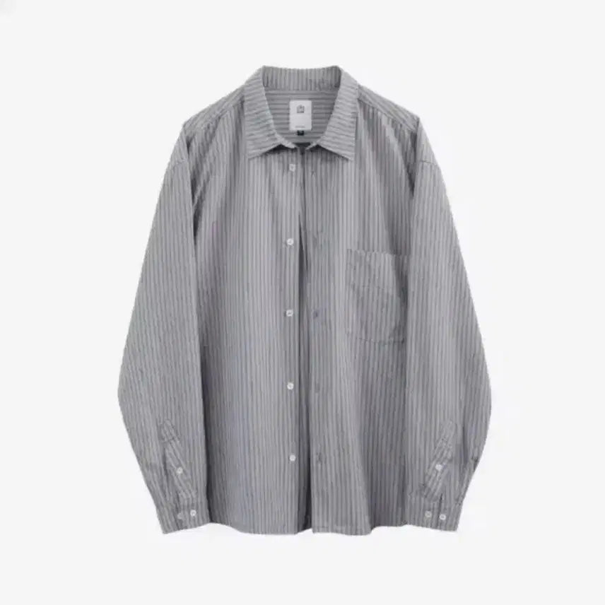 [BUNJANG] Polerute Stripe Shirt Lavender / [4] 폴리테루 스트라이프 셔츠 라벤더