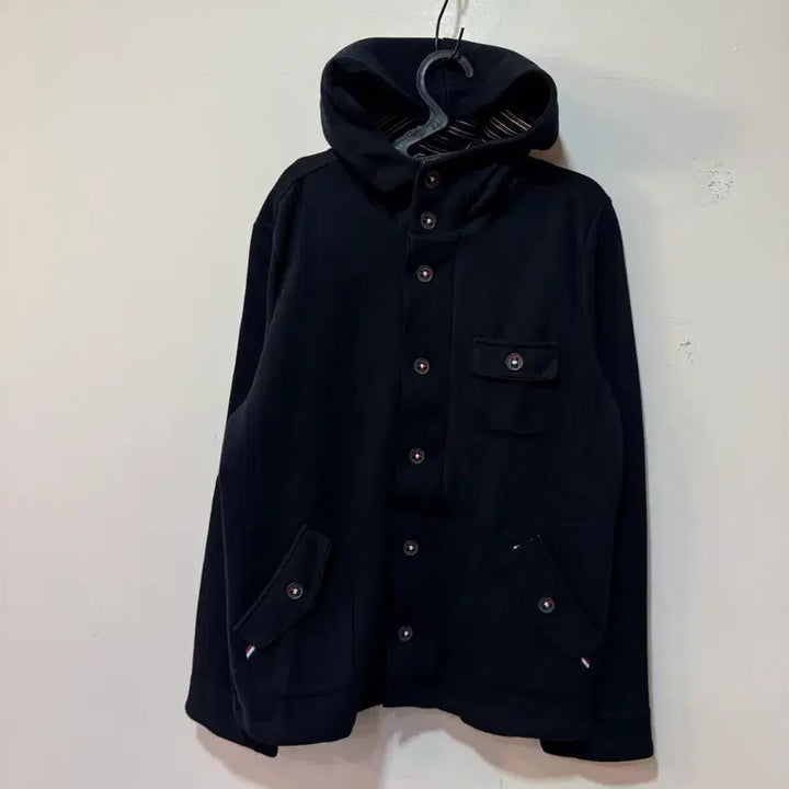 [BUNJANG] Beams Heart Navy Hoodie Zip-up L / 빔즈하트 네이비 후드 집업 L