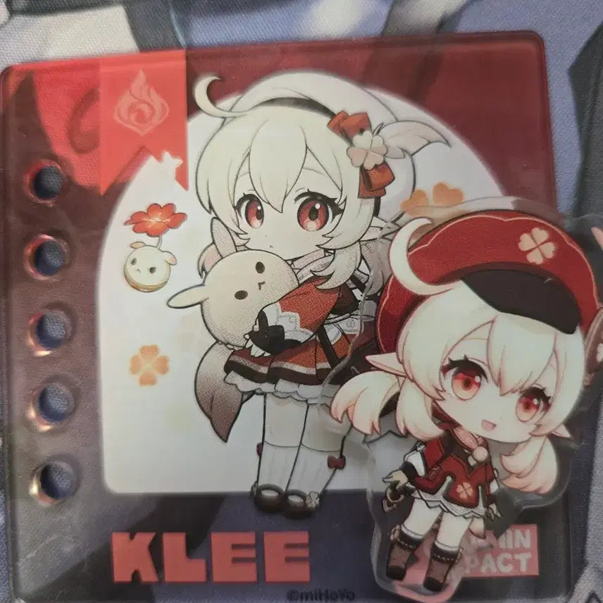 [BUNJANG] Genshin Impact Klee Big Plush + Acrylic Bundle Set / 원신 클레 빅누이 + 아크릴 일괄