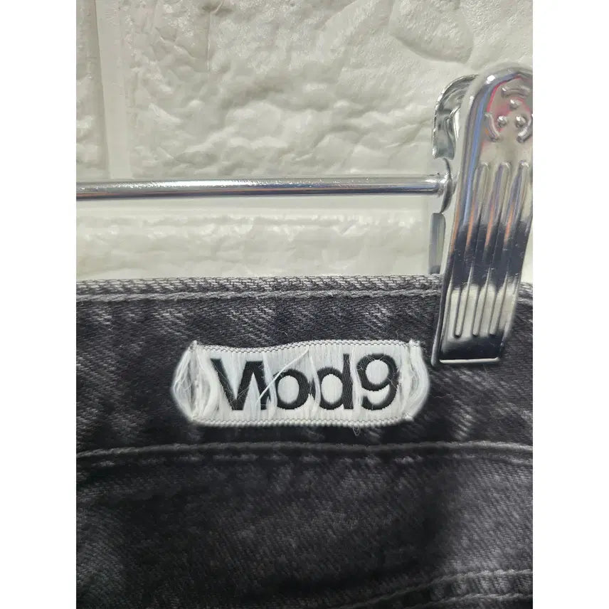 [BUNJANG] Mod Nine 32-Inch Black Denim Pants D100 / 32인치 모드나인 mod9 블랙데님팬츠 흑청바지 D100