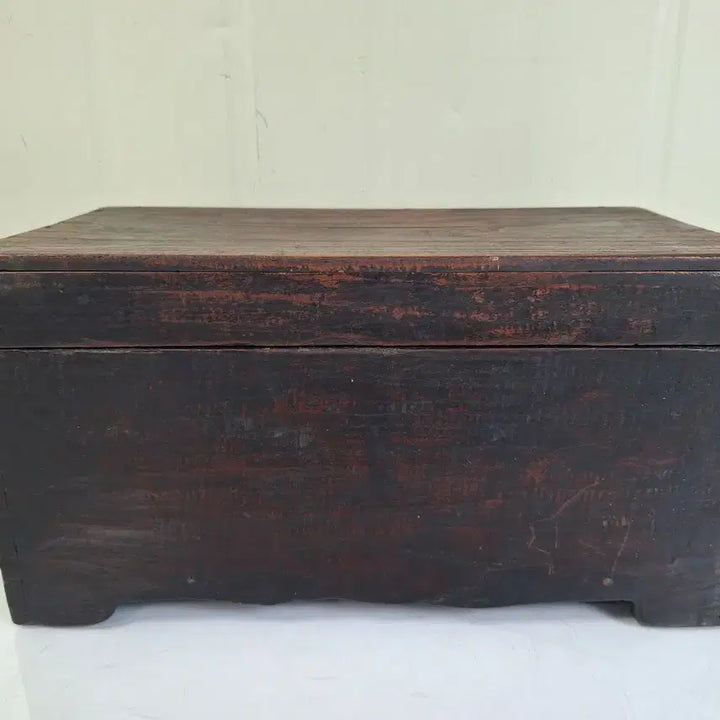 [BUNJANG] Antique Wooden Inkstone Box for Calligraphy / 근대사 수집 자료 옛날 민속품 나무 붓글씨 서예 벼루함