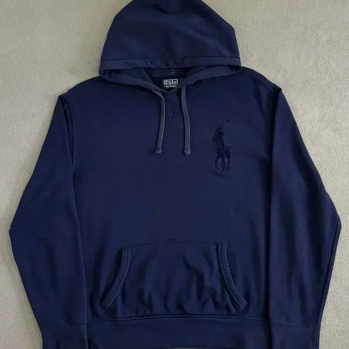 [BUNJANG] Polo Ralph Lauren Big Pony Navy Hoodie S / 폴로 랄프로렌 빅포니 네이비 후드티 S