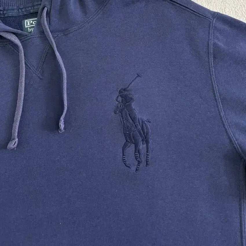 [BUNJANG] Polo Ralph Lauren Big Pony Navy Hoodie S / 폴로 랄프로렌 빅포니 네이비 후드티 S