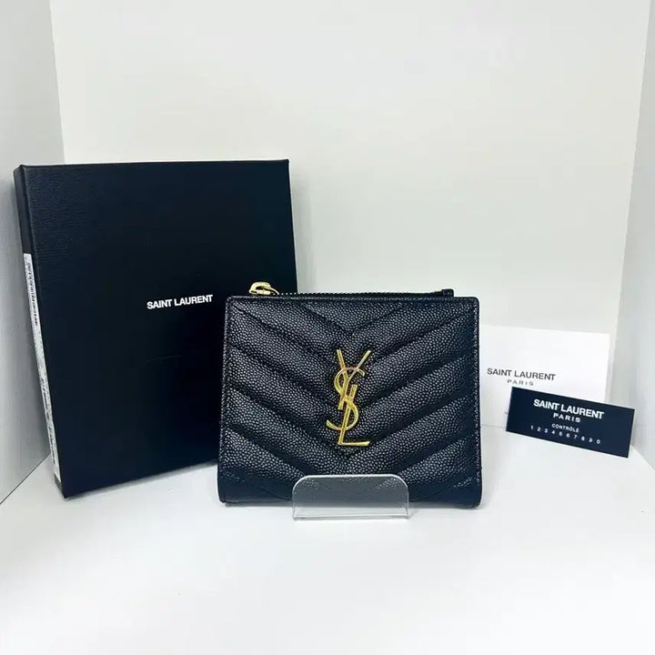 [BUNJANG] Saint Laurent Card Wallet / 입생로랑 카드 반지갑