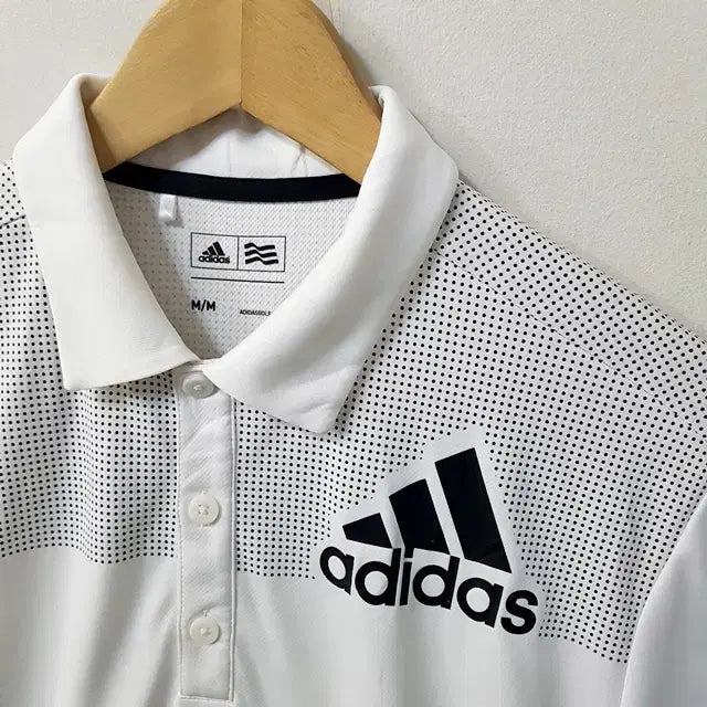 [BUNJANG] Adidas Golf T-Shirt White / 아디다스 골프 티셔츠 화이트